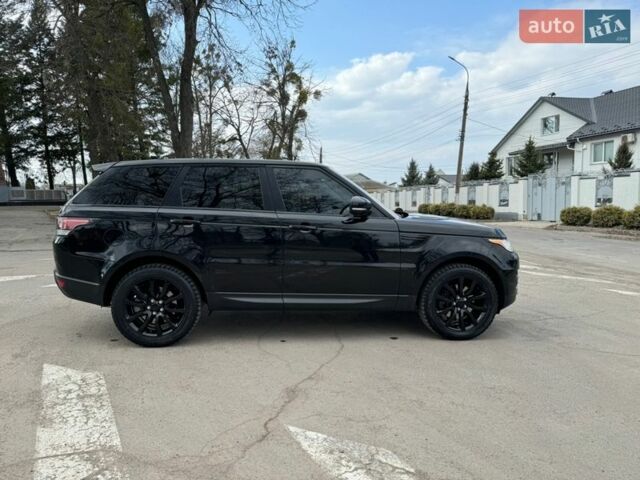 Чорний Ленд Ровер Range Rover Sport, об'ємом двигуна 3 л та пробігом 196 тис. км за 26999 $, фото 16 на Automoto.ua