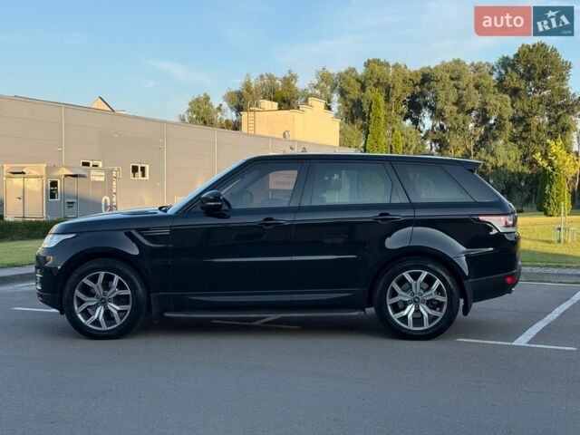Чорний Ленд Ровер Range Rover Sport, об'ємом двигуна 3 л та пробігом 167 тис. км за 26800 $, фото 6 на Automoto.ua