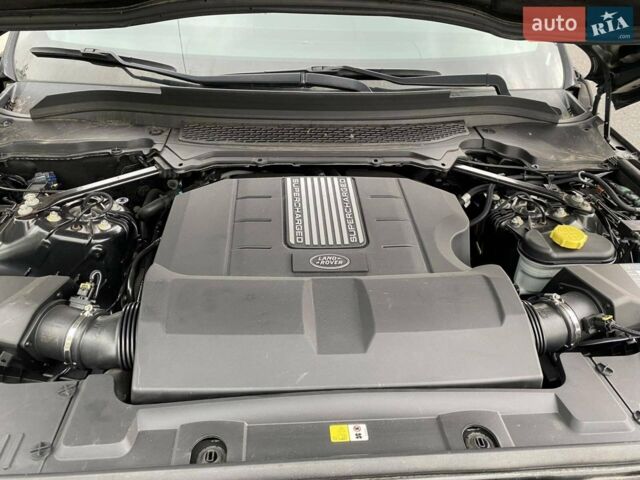 Чорний Ленд Ровер Range Rover Sport, об'ємом двигуна 5 л та пробігом 108 тис. км за 28500 $, фото 2 на Automoto.ua
