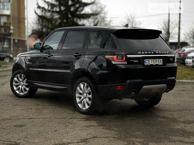 Чорний Ленд Ровер Range Rover Sport, об'ємом двигуна 3 л та пробігом 110 тис. км за 35300 $, фото 3 на Automoto.ua