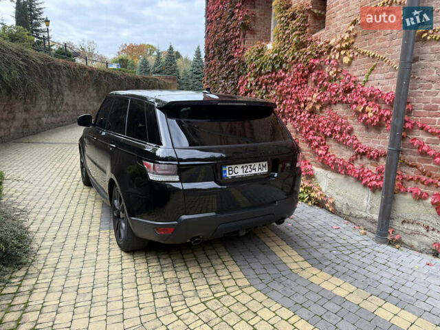 Черный Ленд Ровер Рендж Ровер Спорт, объемом двигателя 3 л и пробегом 189 тыс. км за 24500 $, фото 4 на Automoto.ua