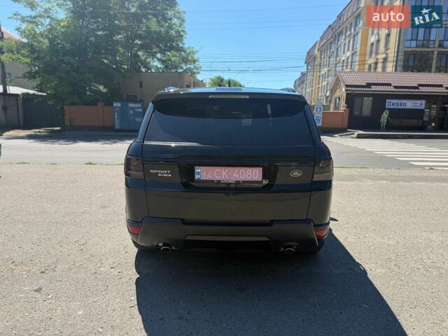 Черный Ленд Ровер Рендж Ровер Спорт, объемом двигателя 2.99 л и пробегом 216 тыс. км за 22500 $, фото 9 на Automoto.ua