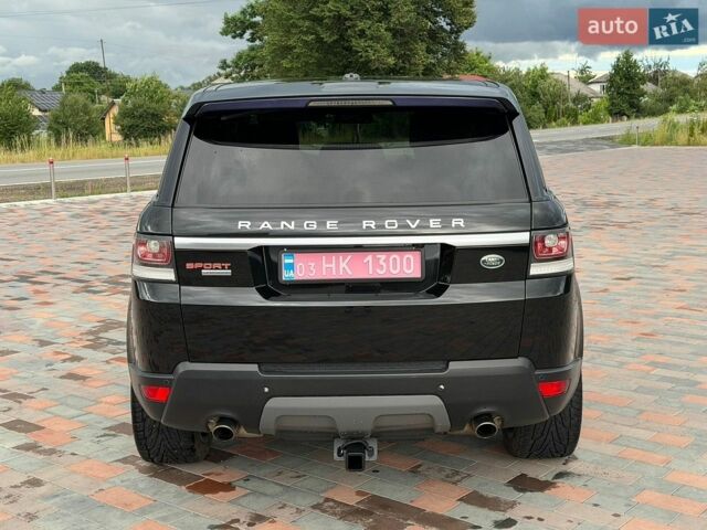 Чорний Ленд Ровер Range Rover Sport, об'ємом двигуна 3 л та пробігом 173 тис. км за 22000 $, фото 6 на Automoto.ua