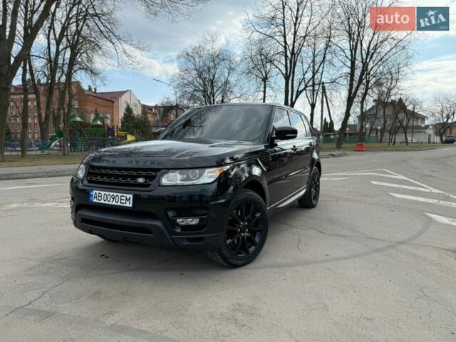 Чорний Ленд Ровер Range Rover Sport, об'ємом двигуна 3 л та пробігом 196 тис. км за 26999 $, фото 6 на Automoto.ua