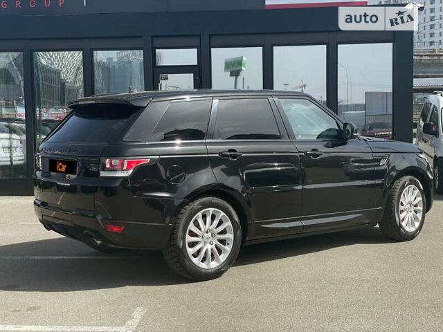 Чорний Ленд Ровер Range Rover Sport, об'ємом двигуна 5 л та пробігом 99 тис. км за 38600 $, фото 10 на Automoto.ua