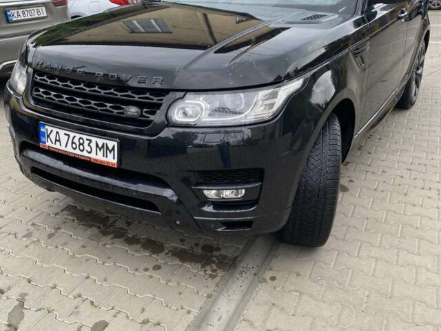 Чорний Ленд Ровер Range Rover Sport, об'ємом двигуна 5 л та пробігом 108 тис. км за 28500 $, фото 3 на Automoto.ua