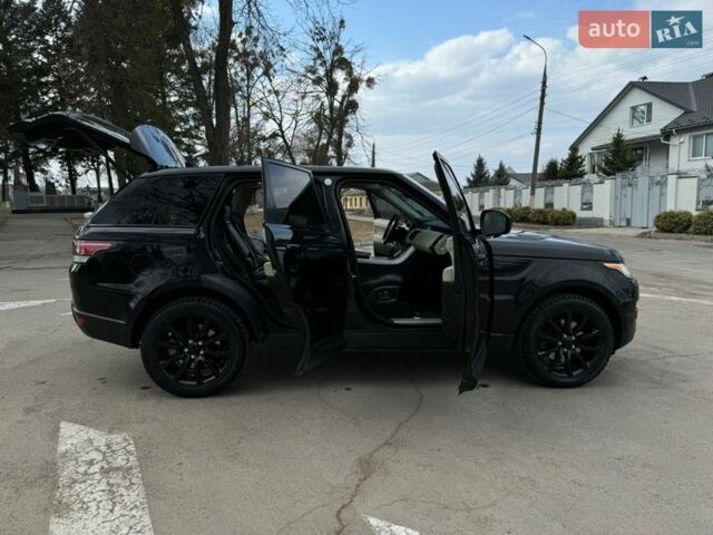 Чорний Ленд Ровер Range Rover Sport, об'ємом двигуна 3 л та пробігом 196 тис. км за 26999 $, фото 18 на Automoto.ua