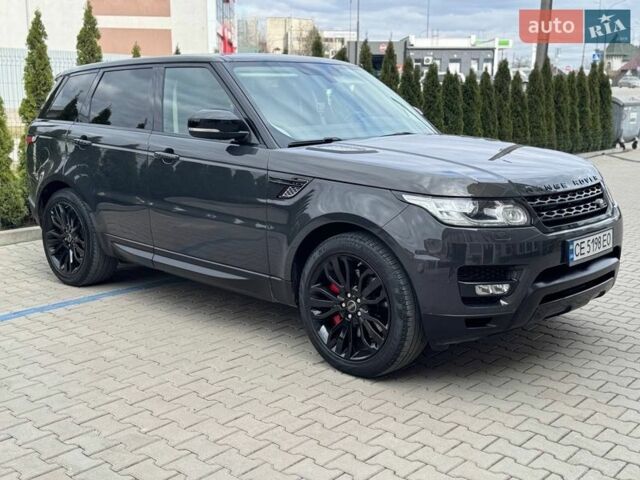 Чорний Ленд Ровер Range Rover Sport, об'ємом двигуна 2.99 л та пробігом 123 тис. км за 25900 $, фото 1 на Automoto.ua