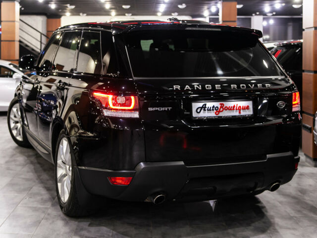 Черный Ленд Ровер Рендж Ровер Спорт, объемом двигателя 3 л и пробегом 102 тыс. км за 43500 $, фото 13 на Automoto.ua