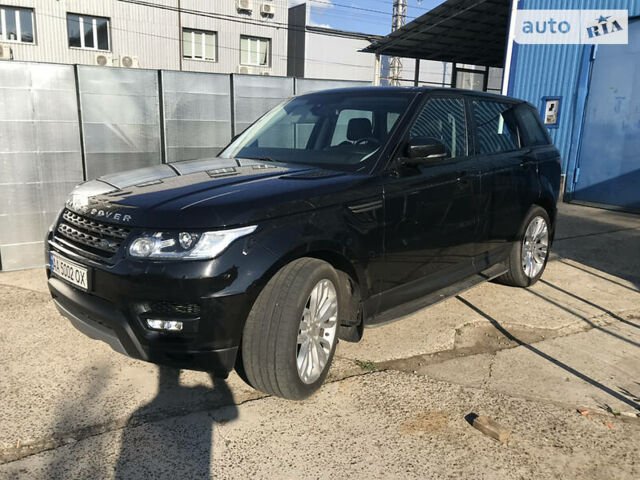 Чорний Ленд Ровер Range Rover Sport, об'ємом двигуна 3 л та пробігом 87 тис. км за 48000 $, фото 2 на Automoto.ua