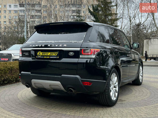 Чорний Ленд Ровер Range Rover Sport, об'ємом двигуна 3 л та пробігом 190 тис. км за 22700 $, фото 6 на Automoto.ua