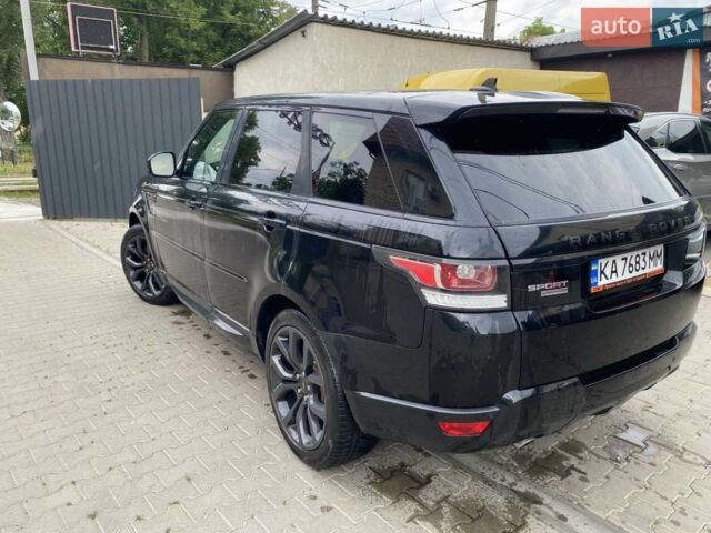 Чорний Ленд Ровер Range Rover Sport, об'ємом двигуна 5 л та пробігом 108 тис. км за 28500 $, фото 11 на Automoto.ua