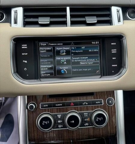 Чорний Ленд Ровер Range Rover Sport, об'ємом двигуна 2.99 л та пробігом 123 тис. км за 25900 $, фото 14 на Automoto.ua