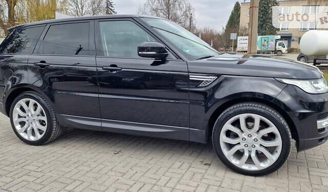 Чорний Ленд Ровер Range Rover Sport, об'ємом двигуна 2.99 л та пробігом 119 тис. км за 34999 $, фото 14 на Automoto.ua