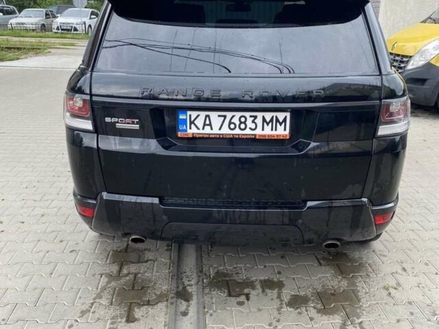 Чорний Ленд Ровер Range Rover Sport, об'ємом двигуна 5 л та пробігом 108 тис. км за 28500 $, фото 6 на Automoto.ua