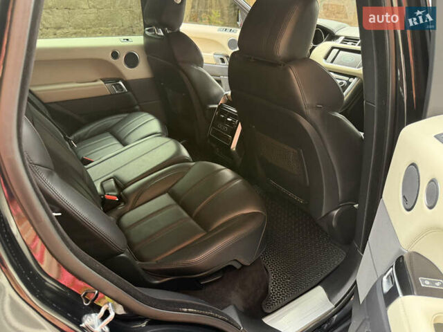 Черный Ленд Ровер Рендж Ровер Спорт, объемом двигателя 3 л и пробегом 189 тыс. км за 24500 $, фото 16 на Automoto.ua