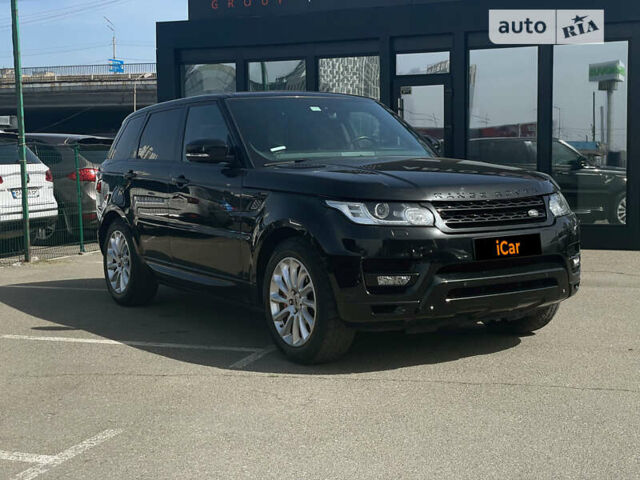 Чорний Ленд Ровер Range Rover Sport, об'ємом двигуна 5 л та пробігом 99 тис. км за 38600 $, фото 2 на Automoto.ua