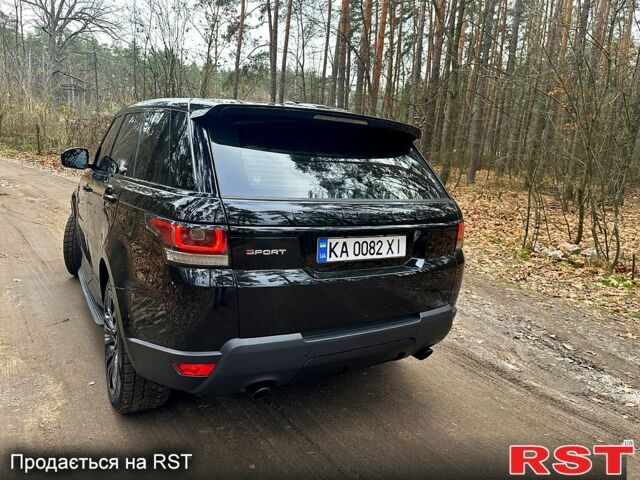 Черный Ленд Ровер Рендж Ровер Спорт, объемом двигателя 3 л и пробегом 16800 тыс. км за 22000 $, фото 4 на Automoto.ua