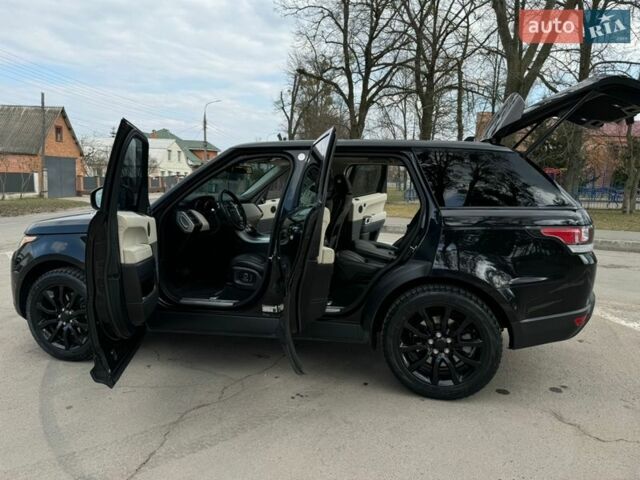 Чорний Ленд Ровер Range Rover Sport, об'ємом двигуна 3 л та пробігом 196 тис. км за 26999 $, фото 17 на Automoto.ua