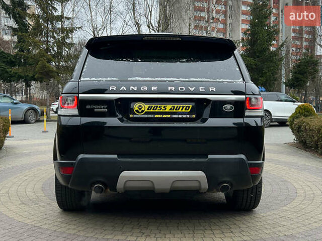 Чорний Ленд Ровер Range Rover Sport, об'ємом двигуна 3 л та пробігом 190 тис. км за 22700 $, фото 5 на Automoto.ua