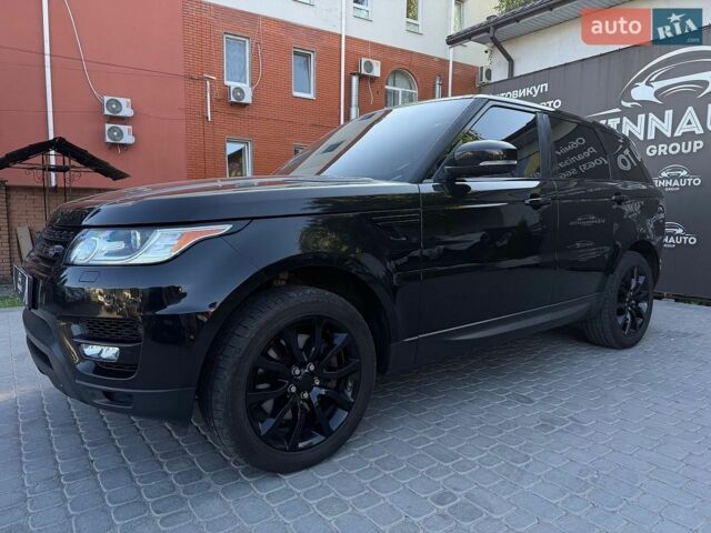 Чорний Ленд Ровер Range Rover Sport, об'ємом двигуна 2.99 л та пробігом 203 тис. км за 25999 $, фото 7 на Automoto.ua