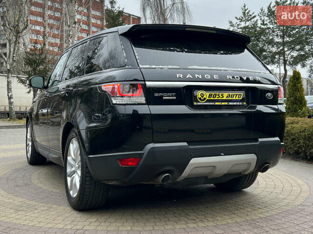 Чорний Ленд Ровер Range Rover Sport, об'ємом двигуна 3 л та пробігом 190 тис. км за 22700 $, фото 4 на Automoto.ua