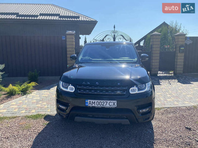 Чорний Ленд Ровер Range Rover Sport, об'ємом двигуна 2.99 л та пробігом 152 тис. км за 28000 $, фото 1 на Automoto.ua