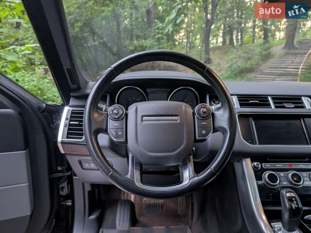 Чорний Ленд Ровер Range Rover Sport, об'ємом двигуна 3 л та пробігом 162 тис. км за 25000 $, фото 13 на Automoto.ua
