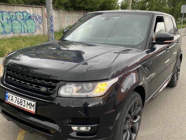 Чорний Ленд Ровер Range Rover Sport, об'ємом двигуна 5 л та пробігом 108 тис. км за 28500 $, фото 4 на Automoto.ua