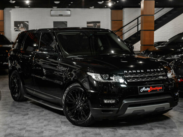Чорний Ленд Ровер Range Rover Sport, об'ємом двигуна 3 л та пробігом 76 тис. км за 55000 $, фото 9 на Automoto.ua