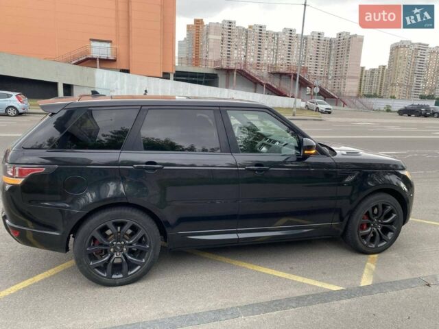 Чорний Ленд Ровер Range Rover Sport, об'ємом двигуна 5 л та пробігом 108 тис. км за 28500 $, фото 7 на Automoto.ua