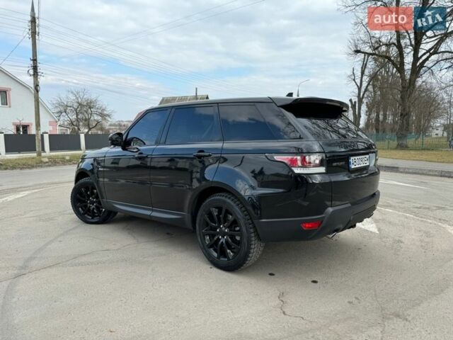 Чорний Ленд Ровер Range Rover Sport, об'ємом двигуна 3 л та пробігом 196 тис. км за 26999 $, фото 9 на Automoto.ua