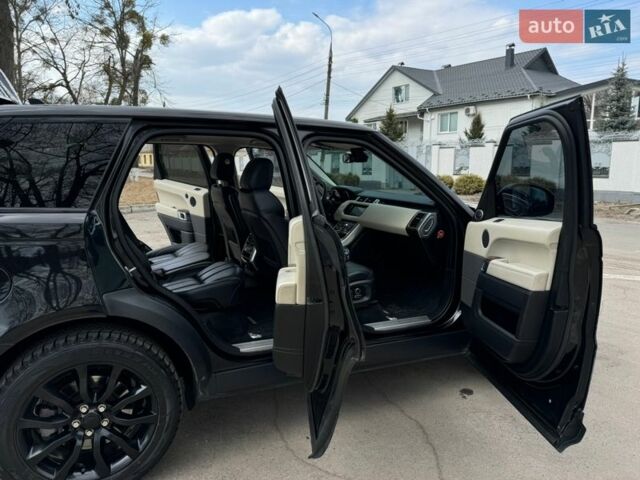 Чорний Ленд Ровер Range Rover Sport, об'ємом двигуна 3 л та пробігом 196 тис. км за 26999 $, фото 50 на Automoto.ua
