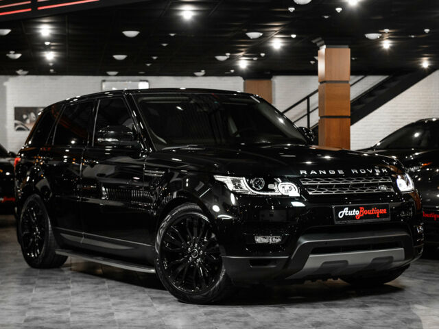 Чорний Ленд Ровер Range Rover Sport, об'ємом двигуна 3 л та пробігом 76 тис. км за 55000 $, фото 8 на Automoto.ua