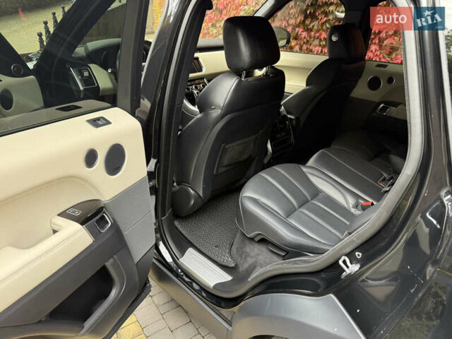 Черный Ленд Ровер Рендж Ровер Спорт, объемом двигателя 3 л и пробегом 189 тыс. км за 24500 $, фото 13 на Automoto.ua