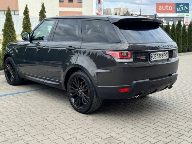 Чорний Ленд Ровер Range Rover Sport, об'ємом двигуна 2.99 л та пробігом 123 тис. км за 25900 $, фото 5 на Automoto.ua