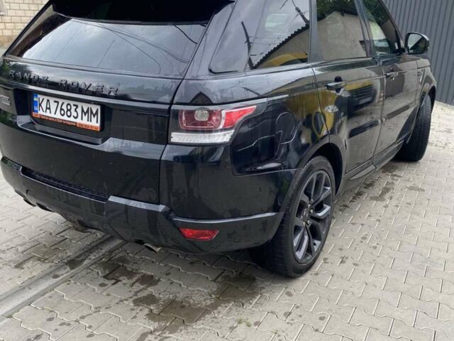 Чорний Ленд Ровер Range Rover Sport, об'ємом двигуна 5 л та пробігом 108 тис. км за 28500 $, фото 1 на Automoto.ua