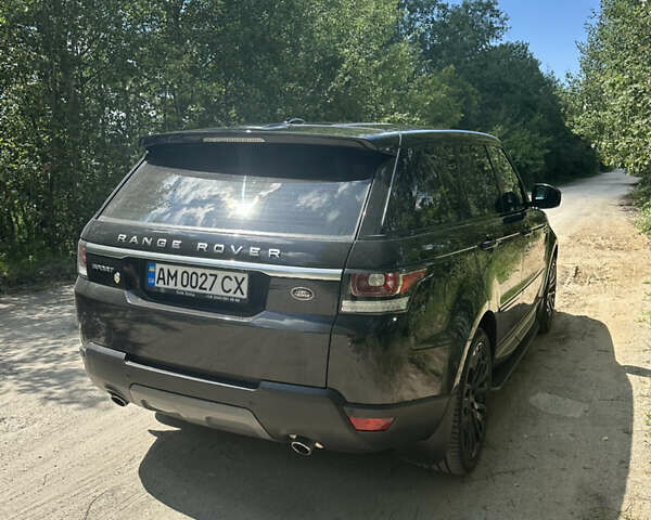 Чорний Ленд Ровер Range Rover Sport, об'ємом двигуна 2.99 л та пробігом 152 тис. км за 28000 $, фото 6 на Automoto.ua
