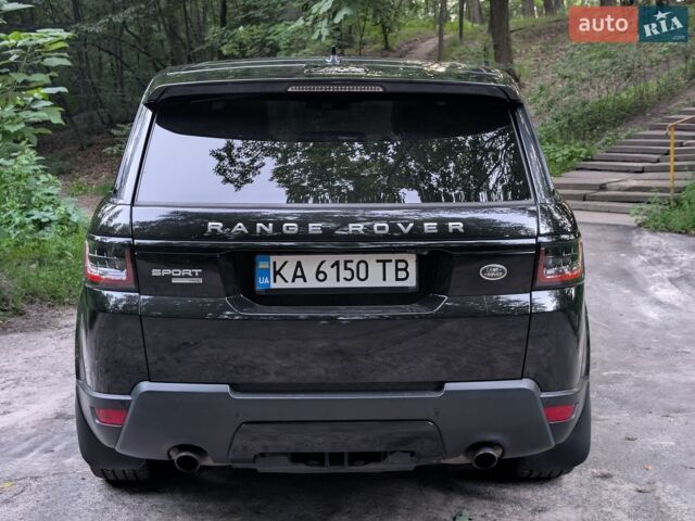Чорний Ленд Ровер Range Rover Sport, об'ємом двигуна 3 л та пробігом 162 тис. км за 25000 $, фото 8 на Automoto.ua