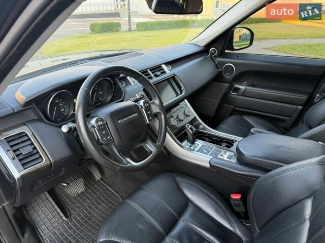 Чорний Ленд Ровер Range Rover Sport, об'ємом двигуна 3 л та пробігом 167 тис. км за 26800 $, фото 12 на Automoto.ua