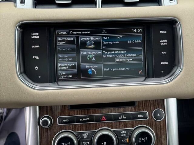 Чорний Ленд Ровер Range Rover Sport, об'ємом двигуна 2.99 л та пробігом 123 тис. км за 24900 $, фото 14 на Automoto.ua