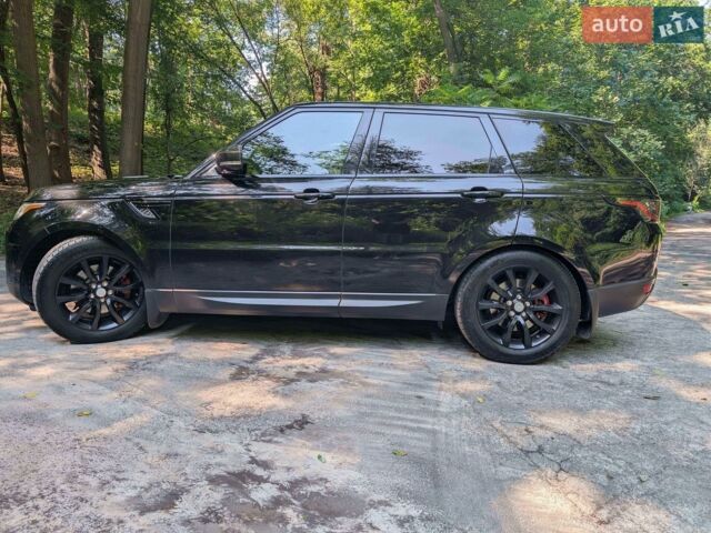 Чорний Ленд Ровер Range Rover Sport, об'ємом двигуна 3 л та пробігом 162 тис. км за 25000 $, фото 3 на Automoto.ua