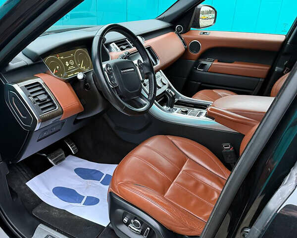 Черный Ленд Ровер Рендж Ровер Спорт, объемом двигателя 3 л и пробегом 170 тыс. км за 24000 $, фото 9 на Automoto.ua