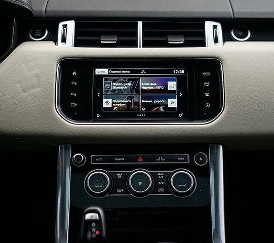 Чорний Ленд Ровер Range Rover Sport, об'ємом двигуна 2.99 л та пробігом 197 тис. км за 23500 $, фото 8 на Automoto.ua