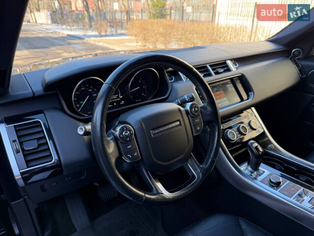 Чорний Ленд Ровер Range Rover Sport, об'ємом двигуна 3 л та пробігом 130 тис. км за 29000 $, фото 17 на Automoto.ua