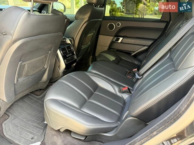 Чорний Ленд Ровер Range Rover Sport, об'ємом двигуна 3 л та пробігом 130 тис. км за 28500 $, фото 10 на Automoto.ua