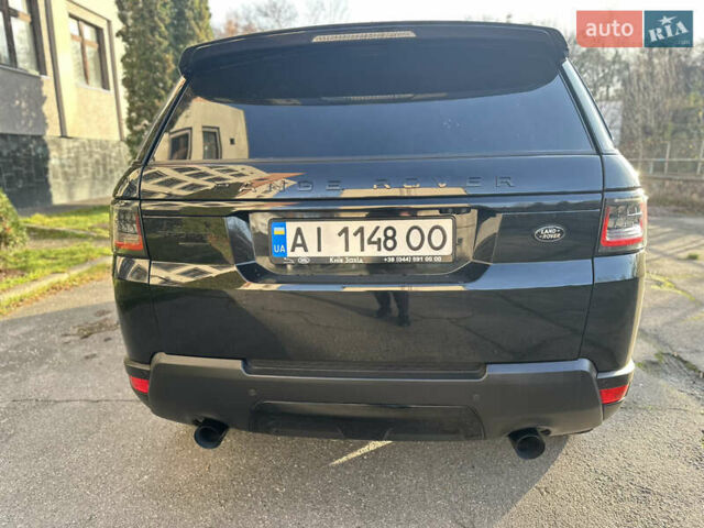 Черный Ленд Ровер Рендж Ровер Спорт, объемом двигателя 2.99 л и пробегом 132 тыс. км за 29500 $, фото 4 на Automoto.ua