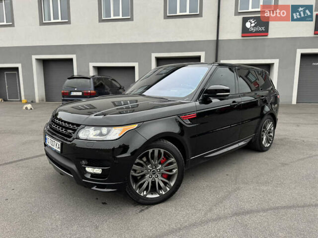 Чорний Ленд Ровер Range Rover Sport, об'ємом двигуна 5 л та пробігом 143 тис. км за 31900 $, фото 12 на Automoto.ua