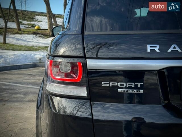 Чорний Ленд Ровер Range Rover Sport, об'ємом двигуна 3 л та пробігом 94 тис. км за 29300 $, фото 25 на Automoto.ua