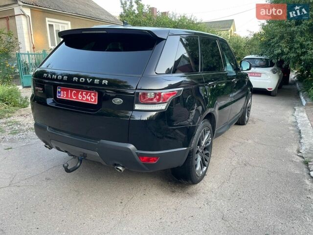 Чорний Ленд Ровер Range Rover Sport, об'ємом двигуна 3 л та пробігом 240 тис. км за 23800 $, фото 8 на Automoto.ua
